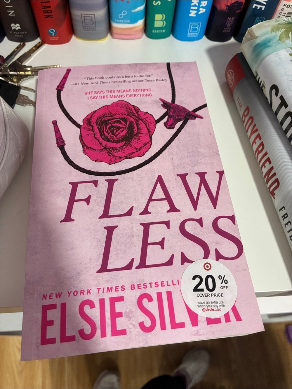 Flawless by Elsie Silver - Pink Paperback